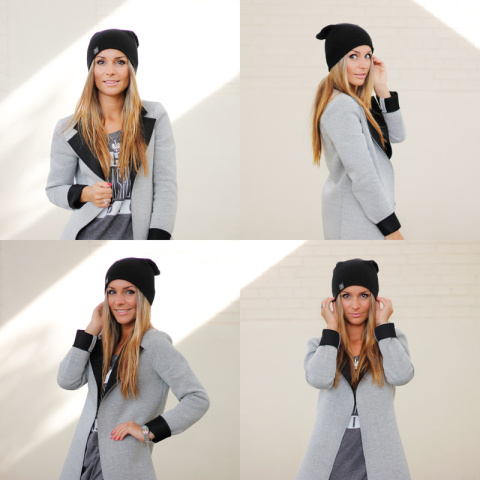 Czapka bawełniana KET PLUS BLACK