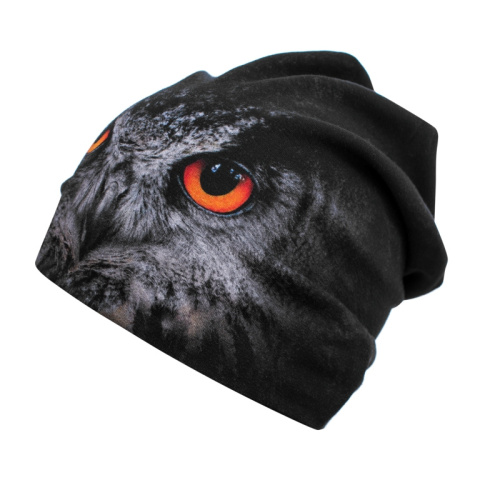 Czapka bawełniana KET MAGIC BLACK OWL