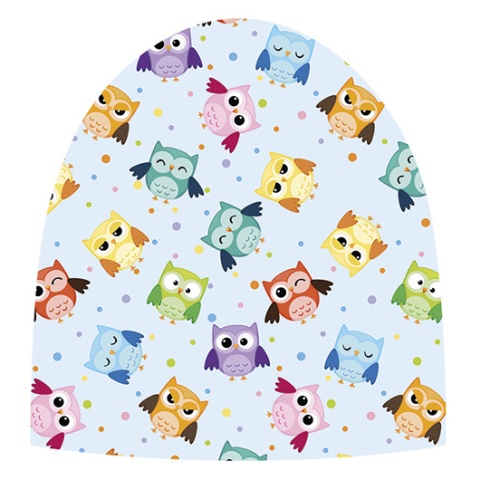 Czapka bawełniana KET MAGIC OWLS BLUE