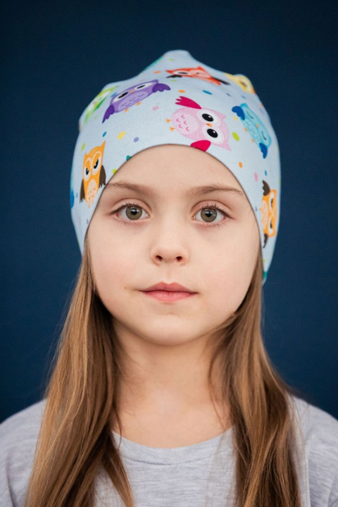 Czapka bawełniana KET MAGIC OWLS BLUE