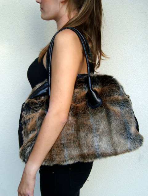 Torba futrzana BIG BAG BROWN WILD Torba futrzana BIG BAG BROWN WILD