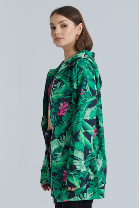 BLUZA ZIP JUNGMOB BANANOWIEC