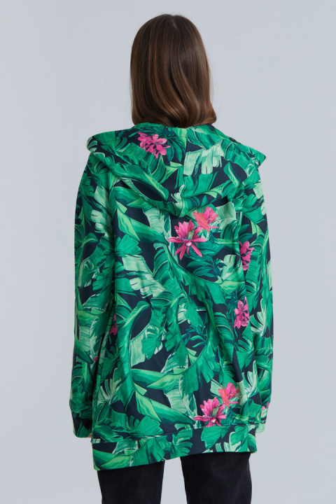 BLUZA ZIP JUNGMOB BANANOWIEC