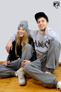 BLUZA HUNGRY JUNGMOB UNISEX GREY