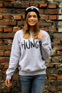 BLUZA HUNGRY JUNGMOB UNISEX GREY