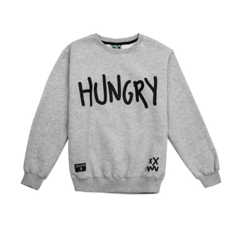 BLUZA HUNGRY JUNGMOB UNISEX GREY