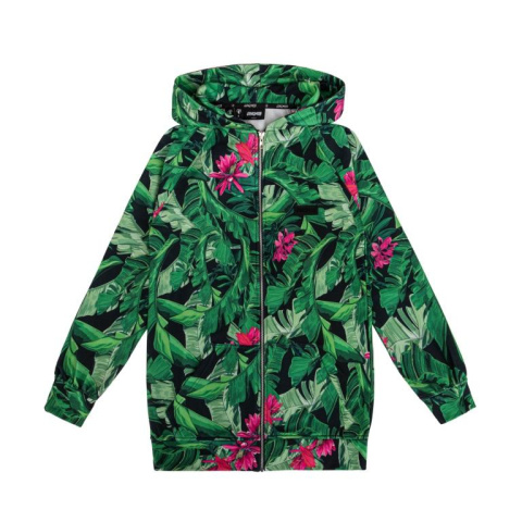 BLUZA ZIP JUNGMOB BANANOWIEC