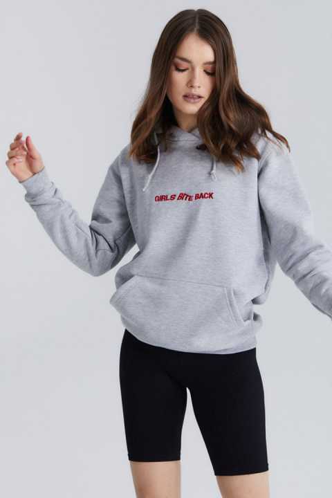 BLUZA HOODIE Z KAPTUREM JUNGMOB GIRLS BITE BACK