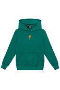 BLUZA HOODIE Z KAPTUREM JUNGMOB PALMS GREEN