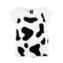 TSHIRT JUNGMOB COW WHITE