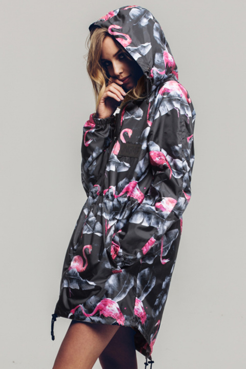 KURTKA RAIN JUNGMOB FLAMINGO