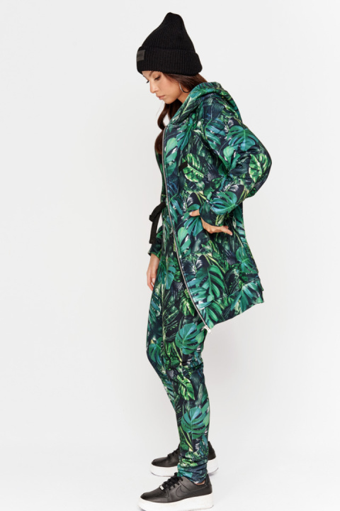 BLUZA ZIP JUNGMOB MONSTERA