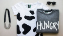 TSHIRT JUNGMOB COW WHITE